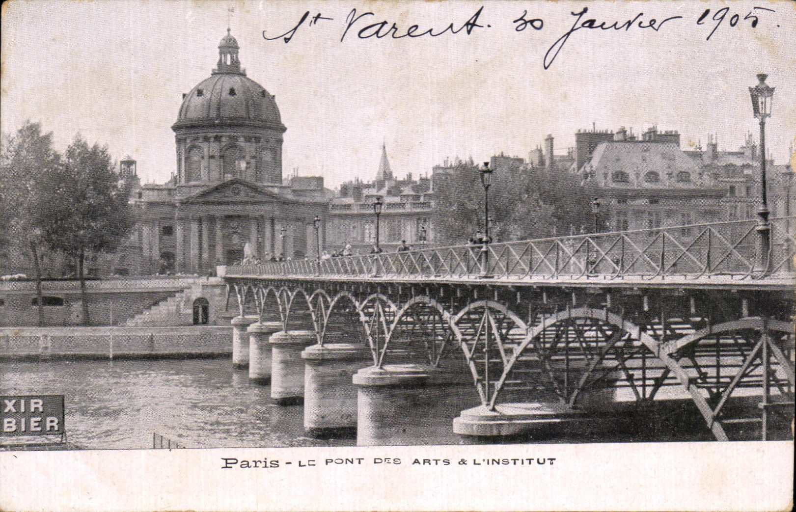 CPA Paris the Bridge Of Arts the Institute