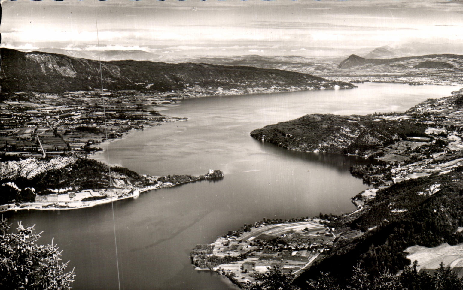 CPA the Annecy Lake seen of the Bottom of Forclaz