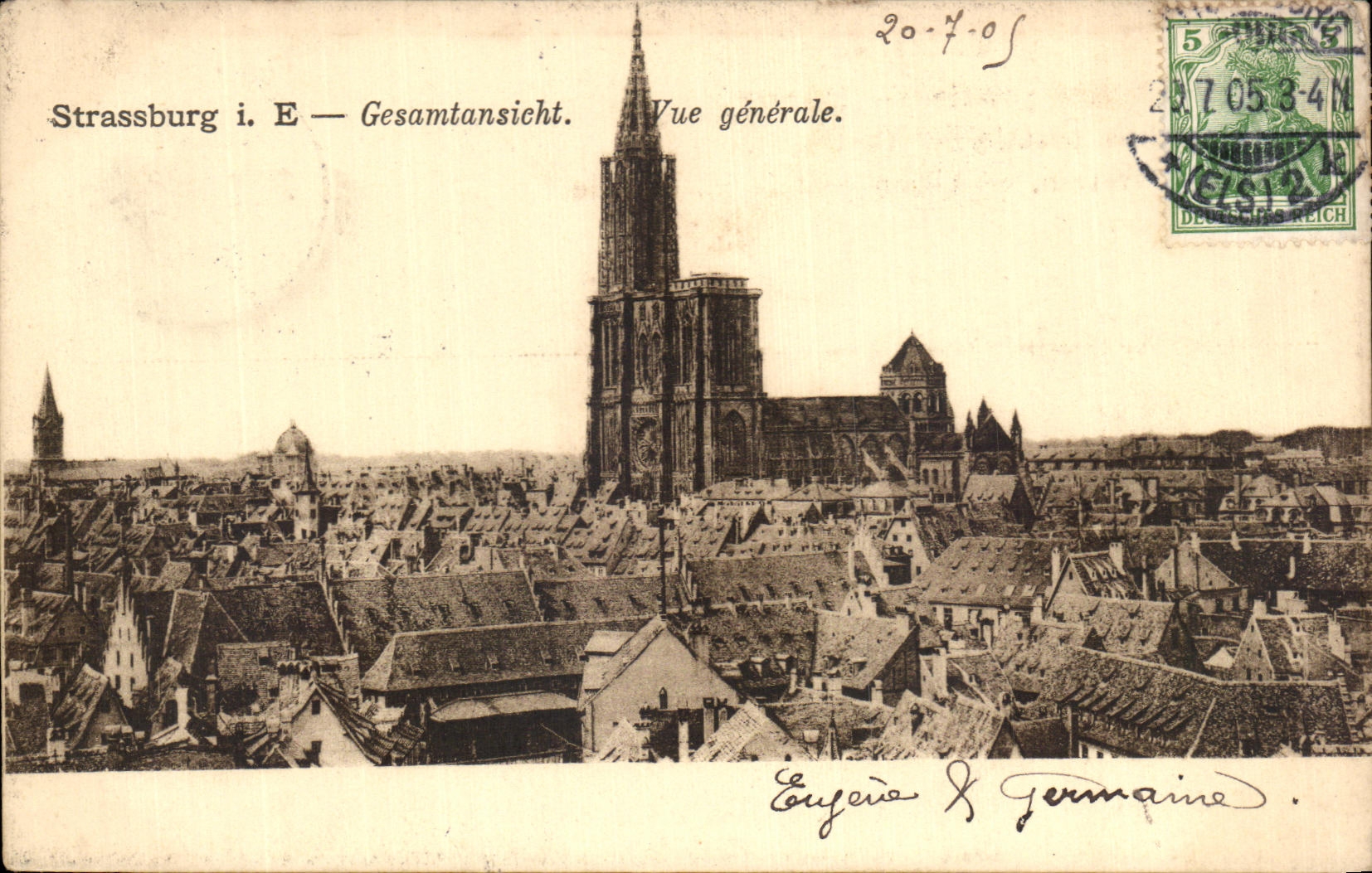 CPA Strassburg Gesamtansicht View