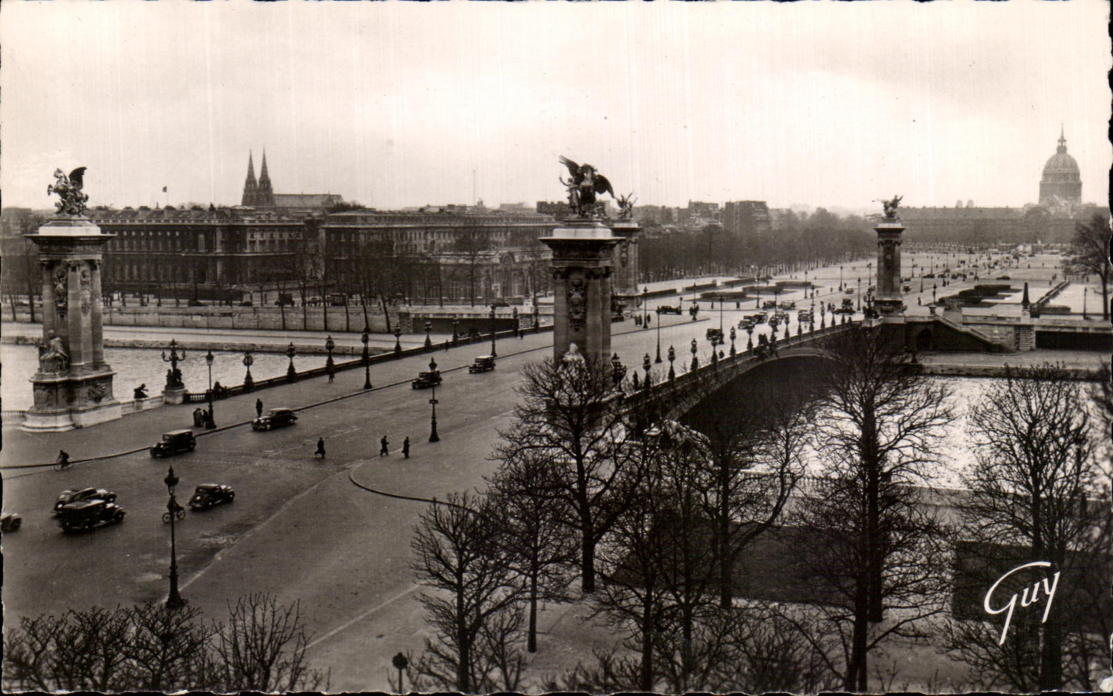 CPA Paris And Its Wonders the Bridge Alexandre III And the esplanade of Invalides