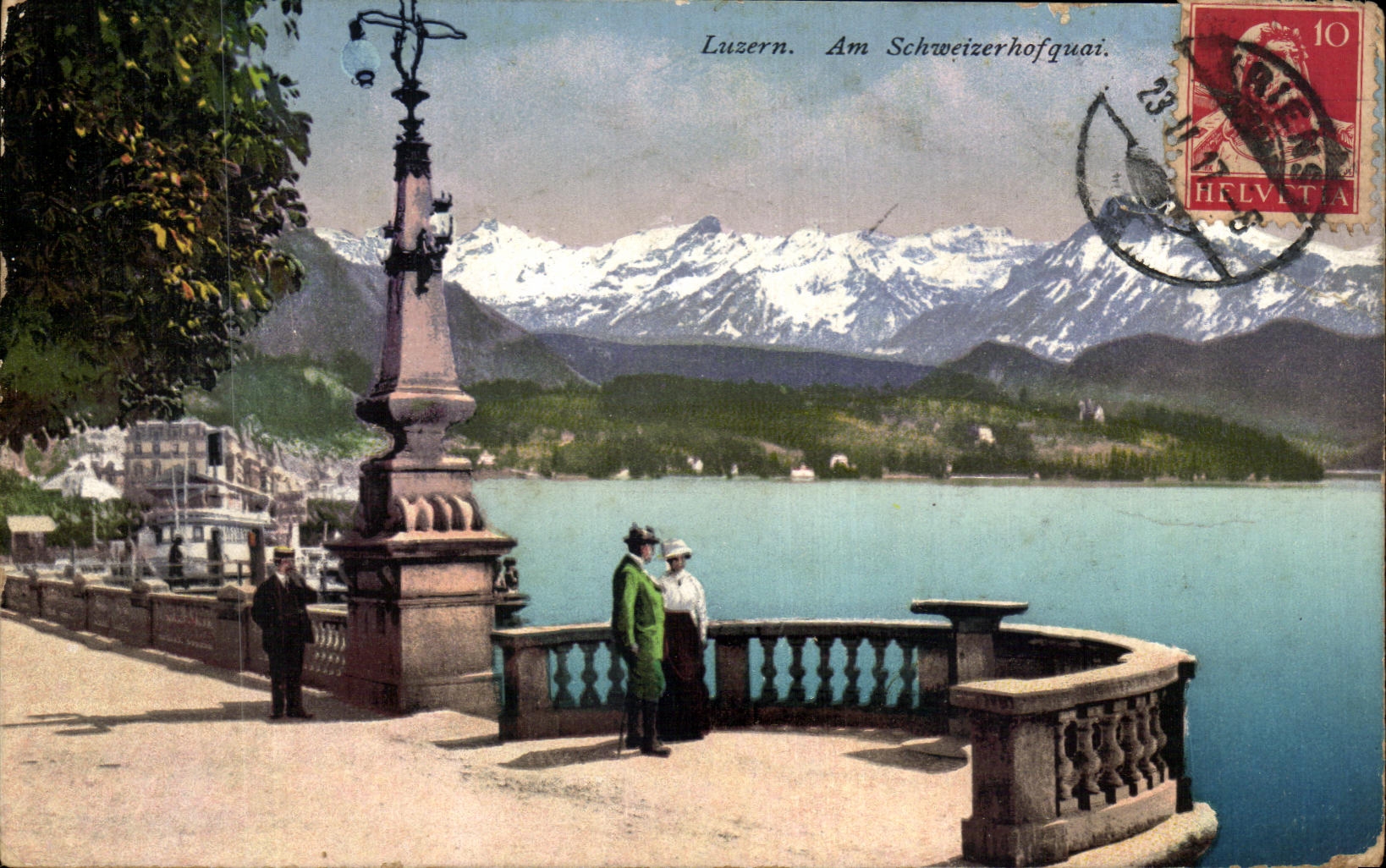 CPA Luzern Swiss Am Schweizerhofquai