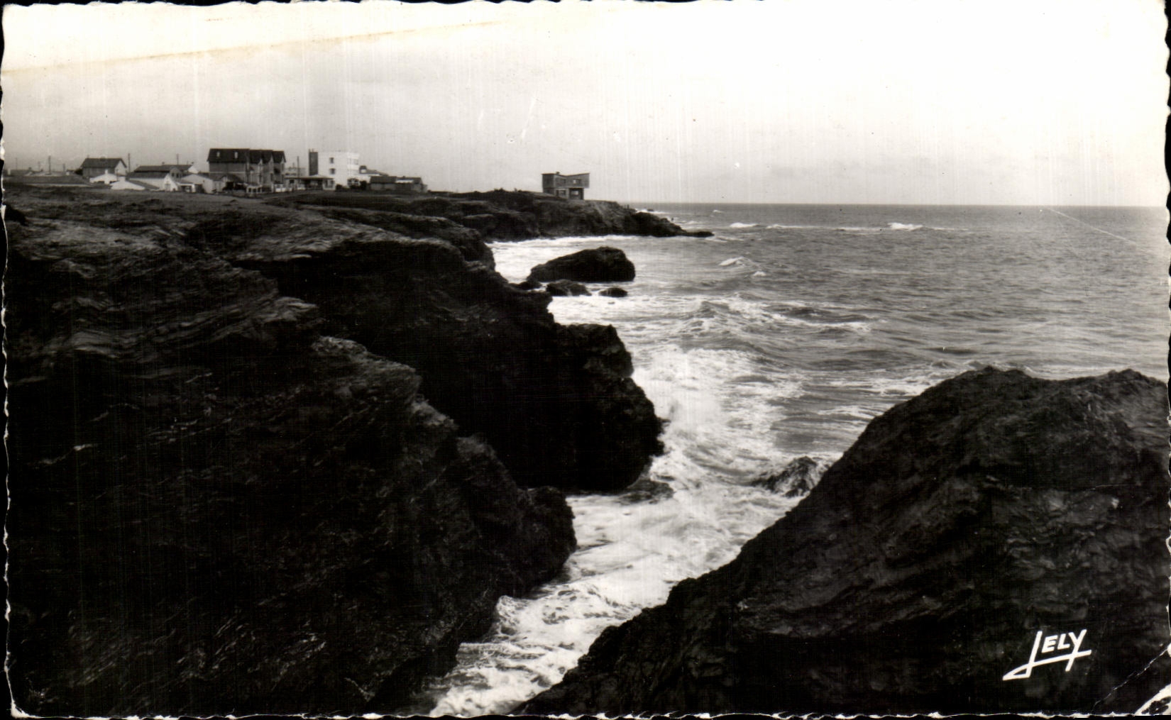 CPA entra en Croix de Vie y Sion la cornisa de Vendean