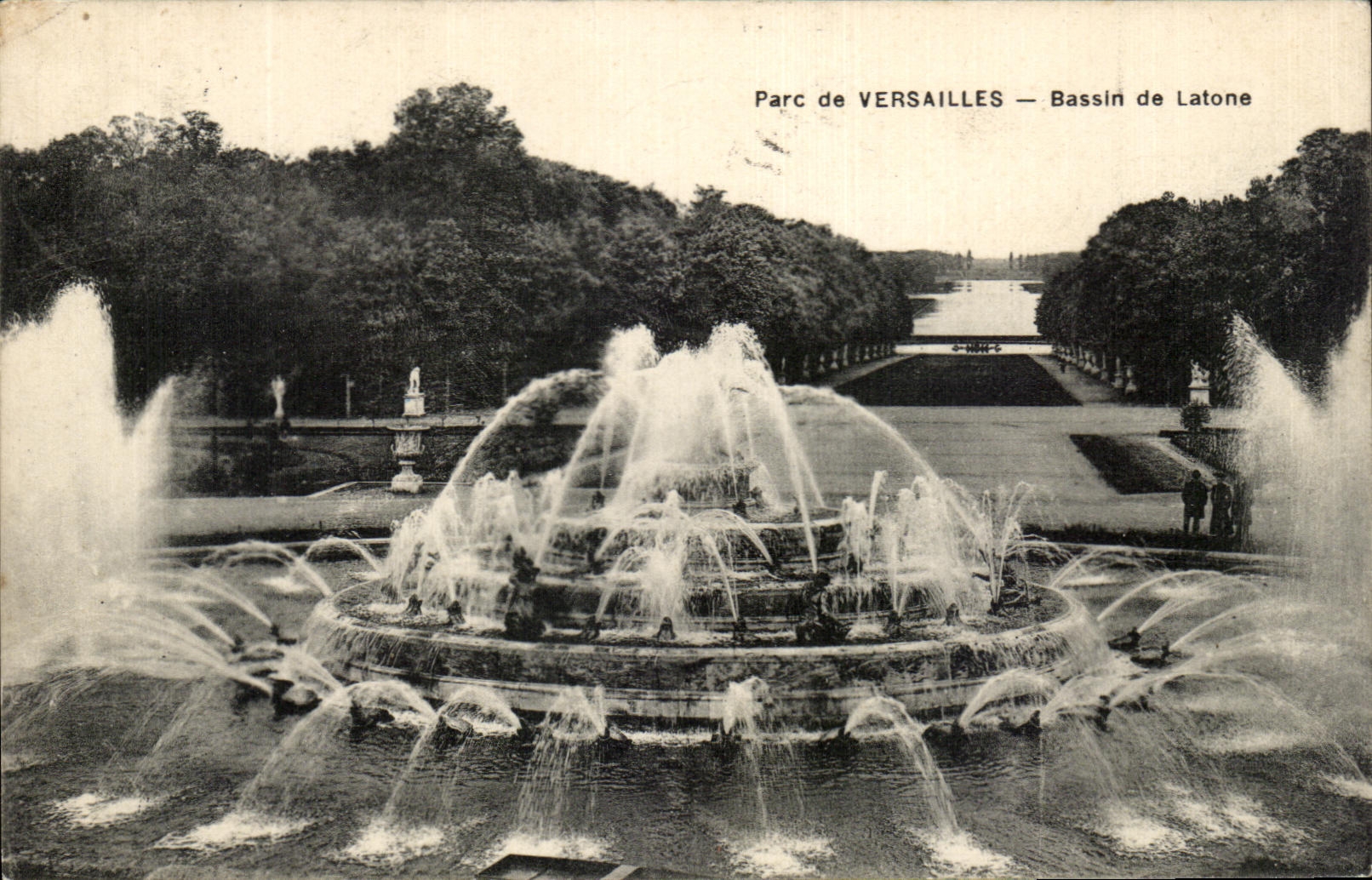CPA Parc De Versailles Bassin De Latone