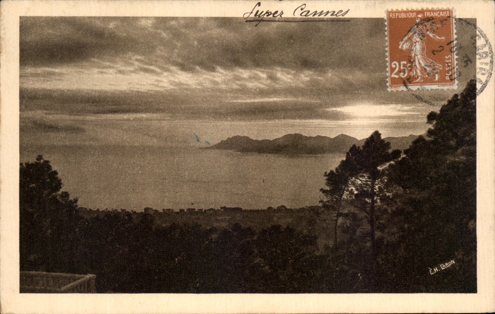 CPA Super Cannes Sunset on Esterel