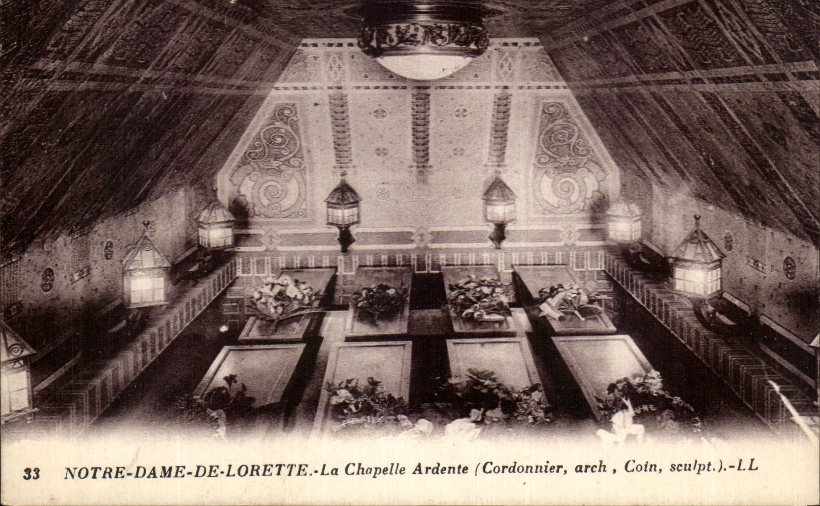 CPA ND de Lorette Notre Dame La Chapelle 
