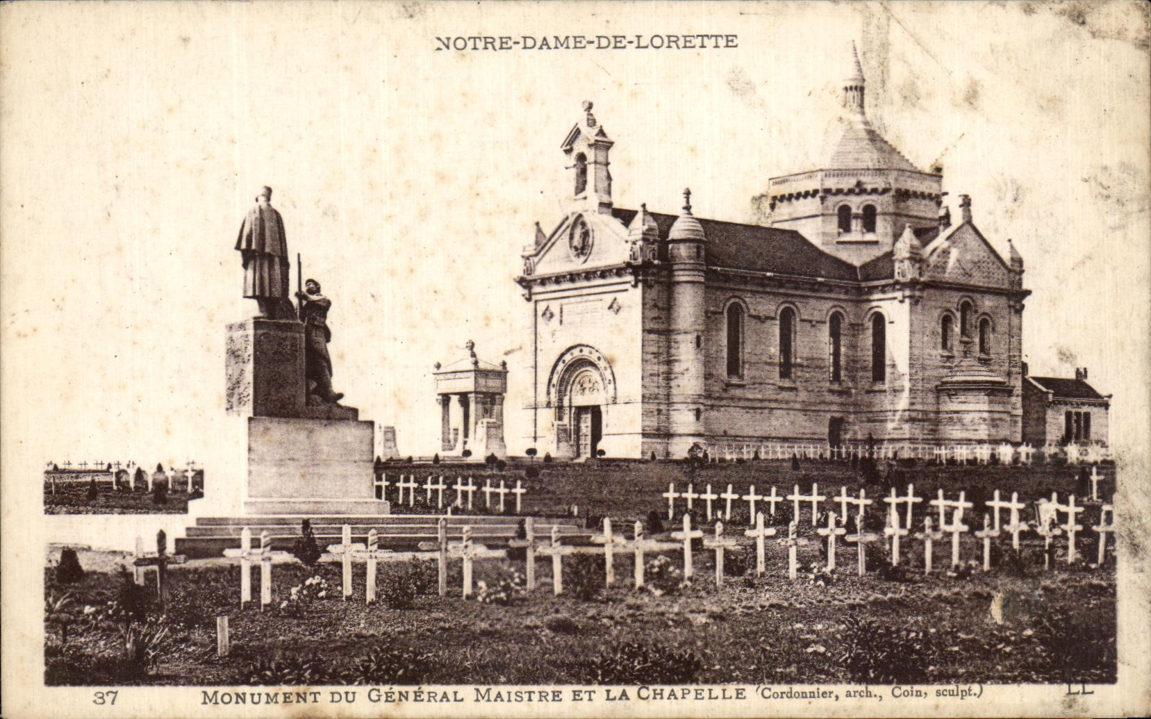 CPA ND de Lorette Notre Dame La Chapelle 