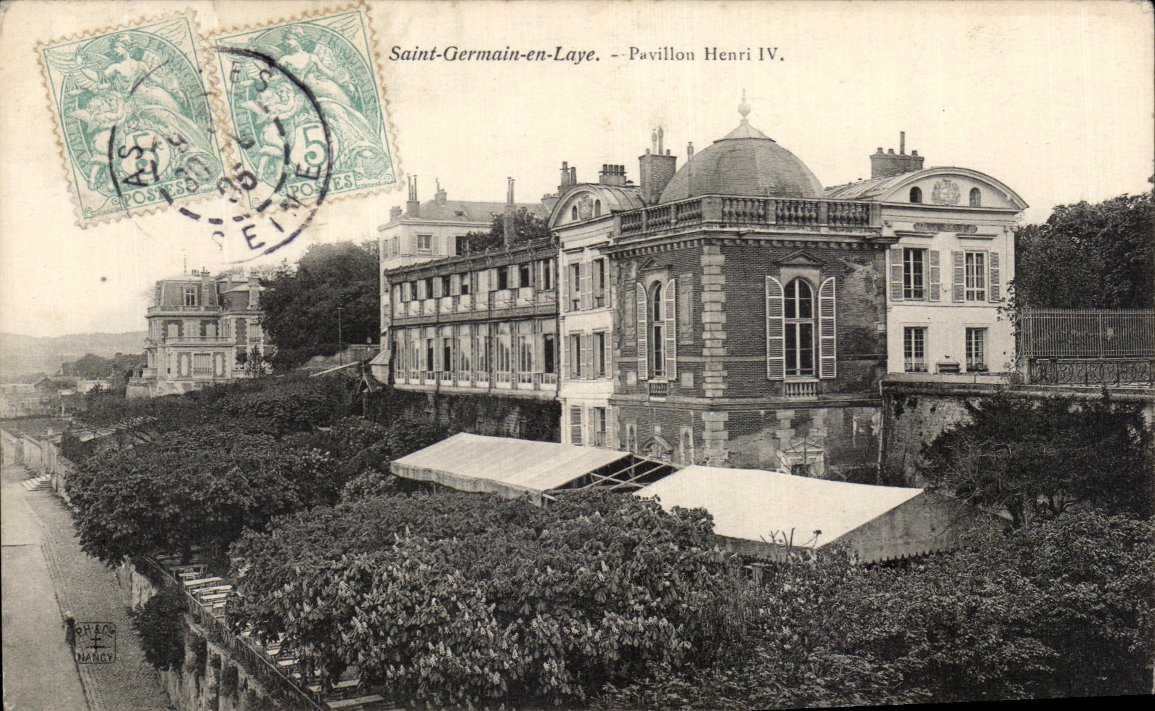 CPA Saint Germain en Laye Pavillon Henri IV