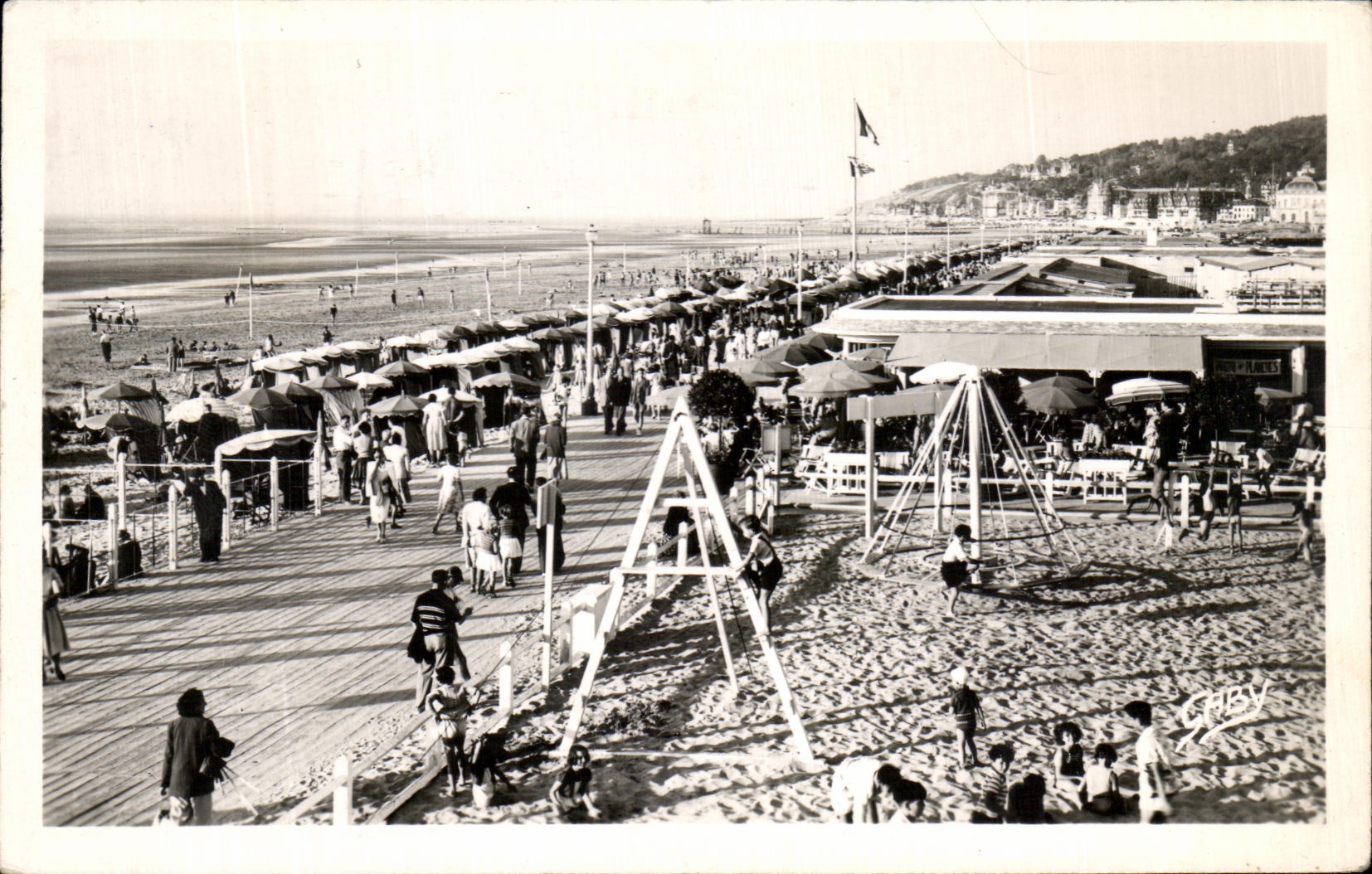 CPA Trouville Queen Of the Beaches Her Swimming pool
