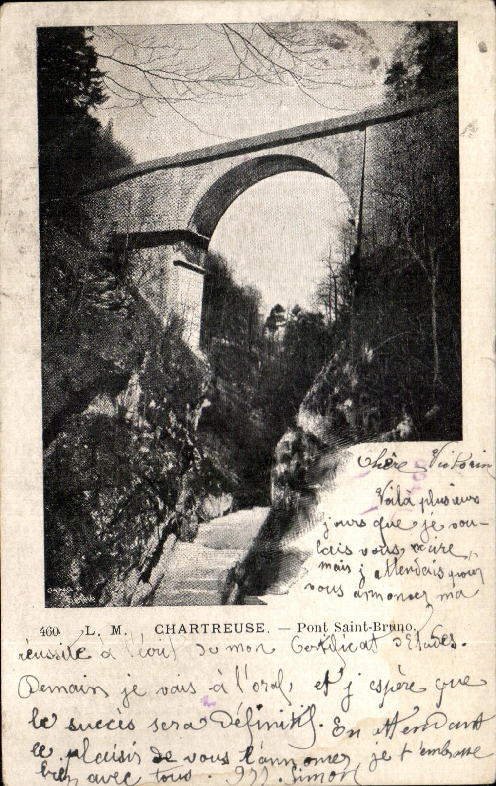 Santo chartreuse Bruno del puente de CPA