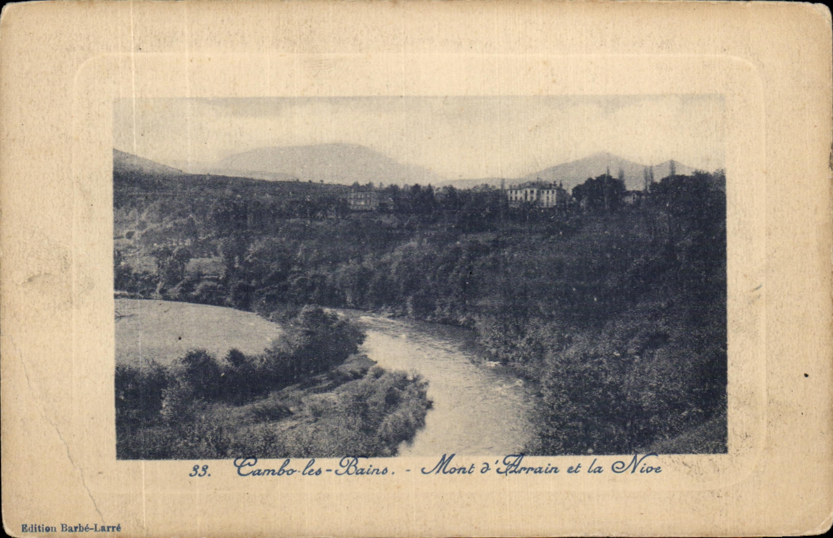 CPA Cambo les Bains Mount of Arrain and Nive