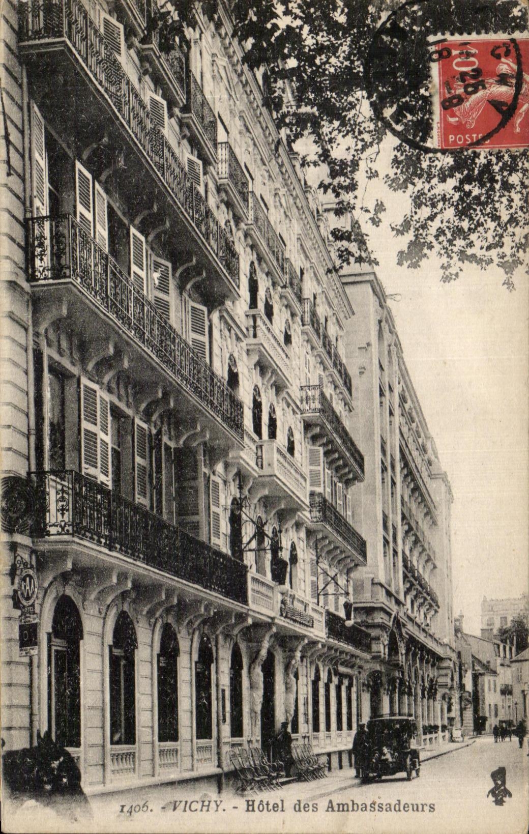 CPA Vichy Hotel des Ambassadeurs