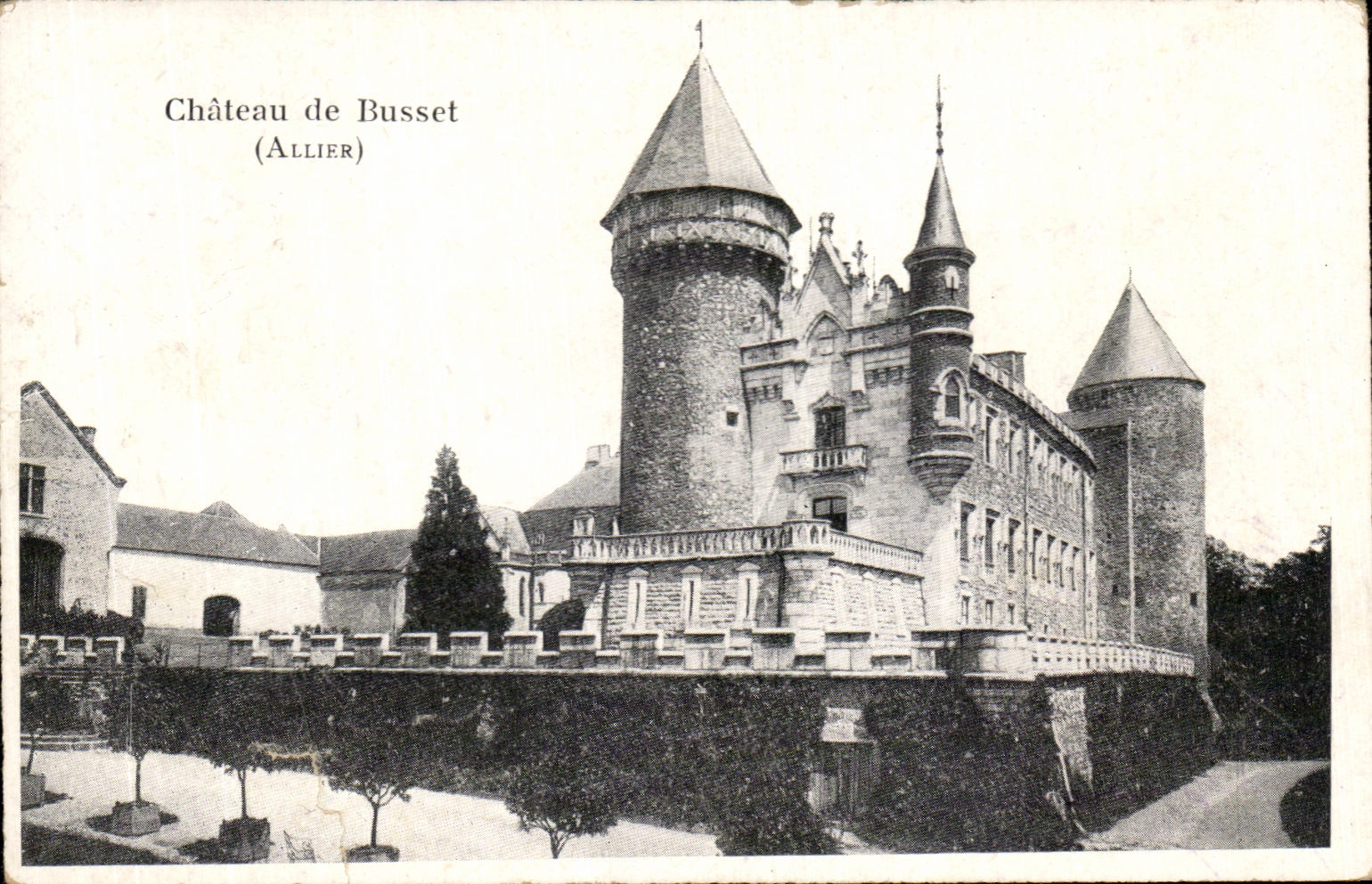 CPA Chateau de Busset