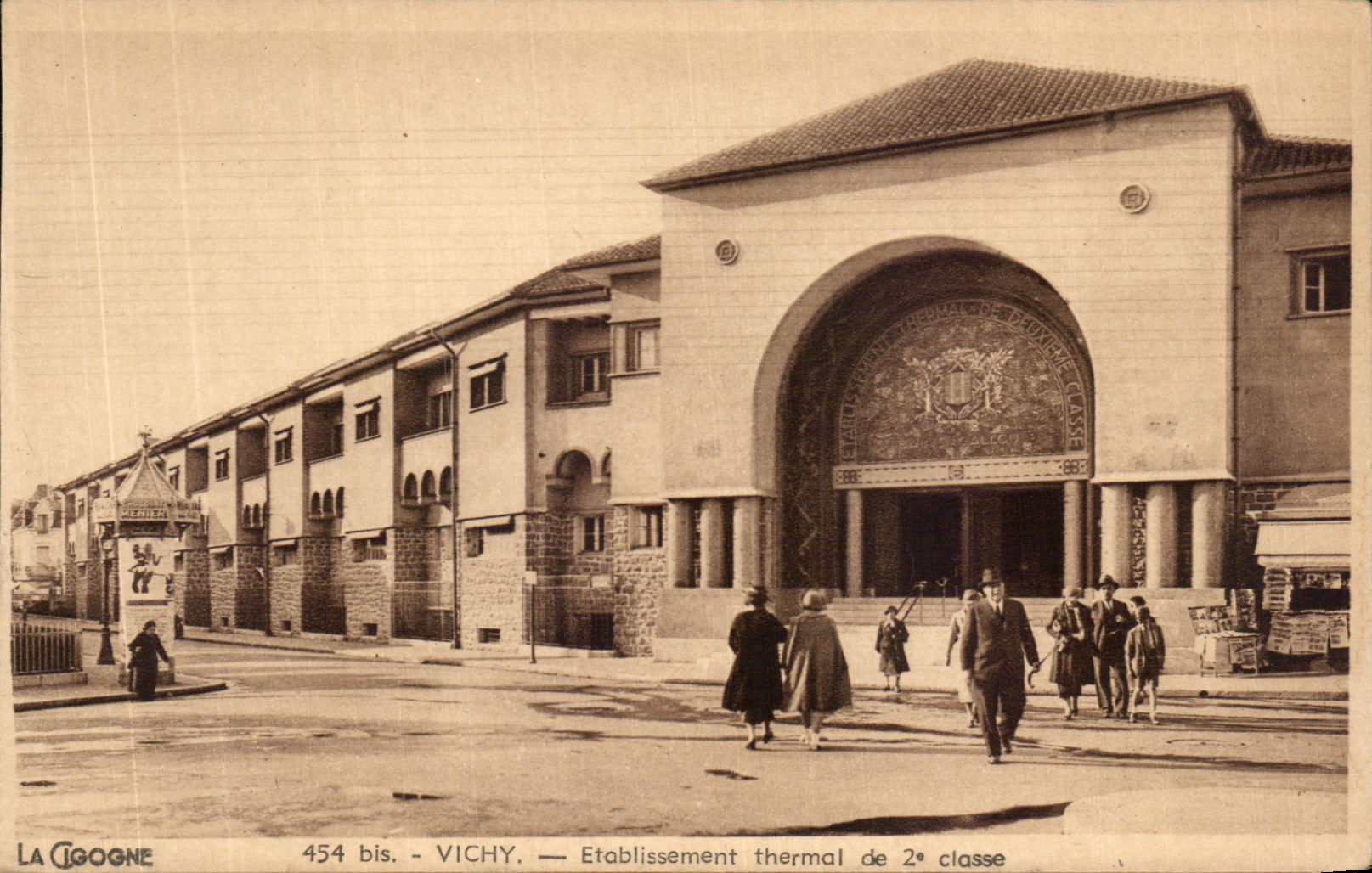 CPA Vichy Etablissement thermal