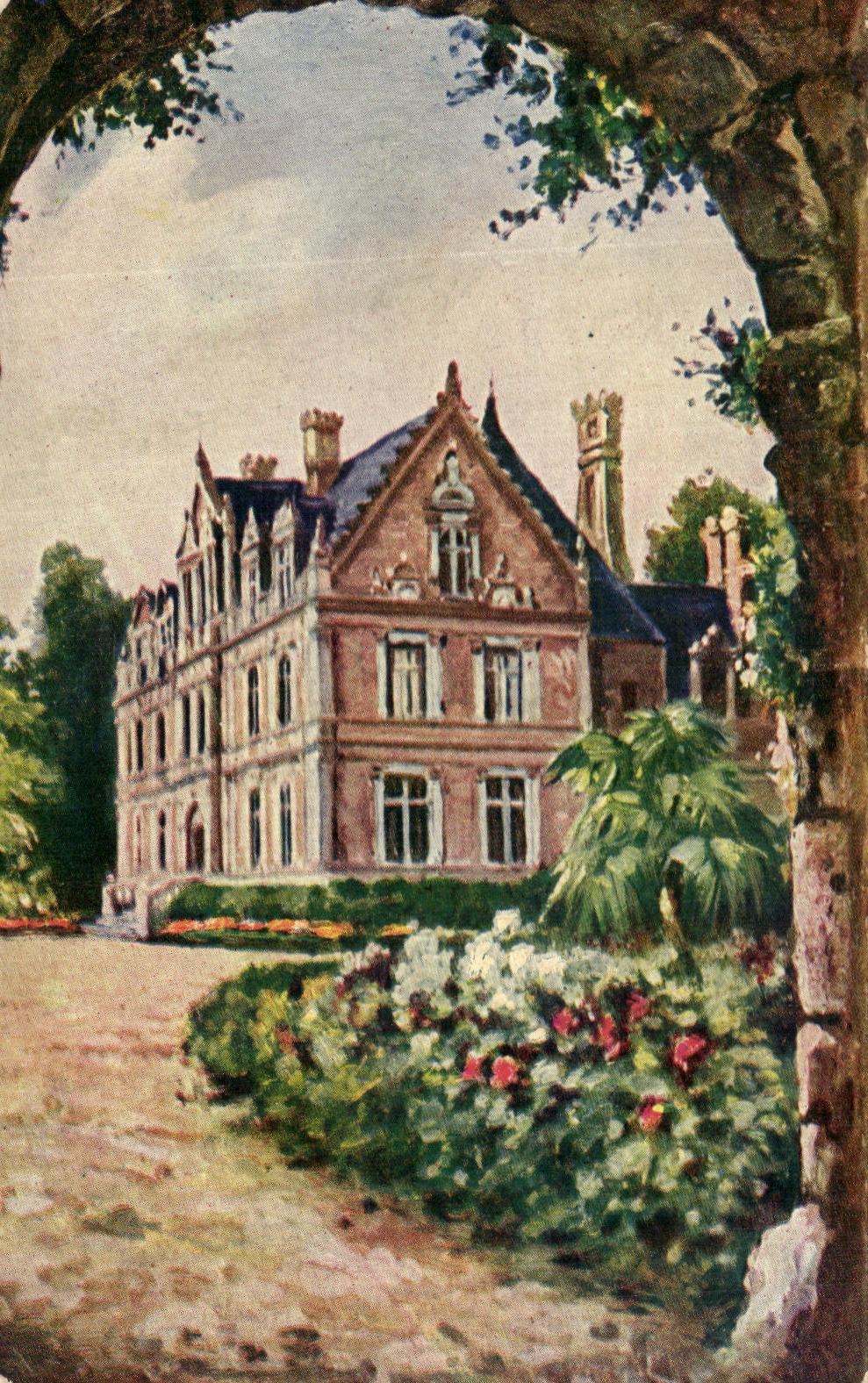 CPA Castle of Montlouis