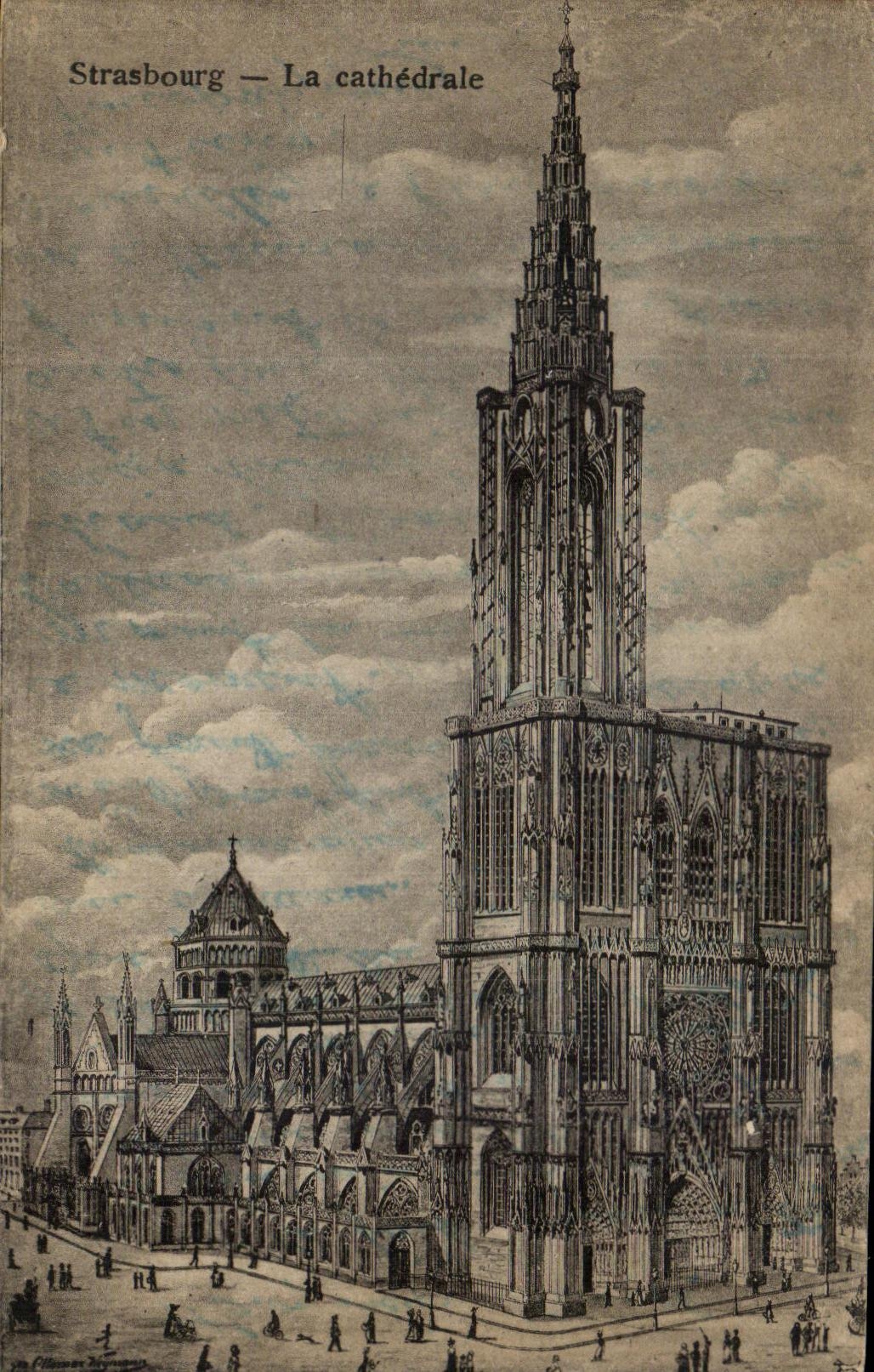 CPA Strasbourg the Cathedral
