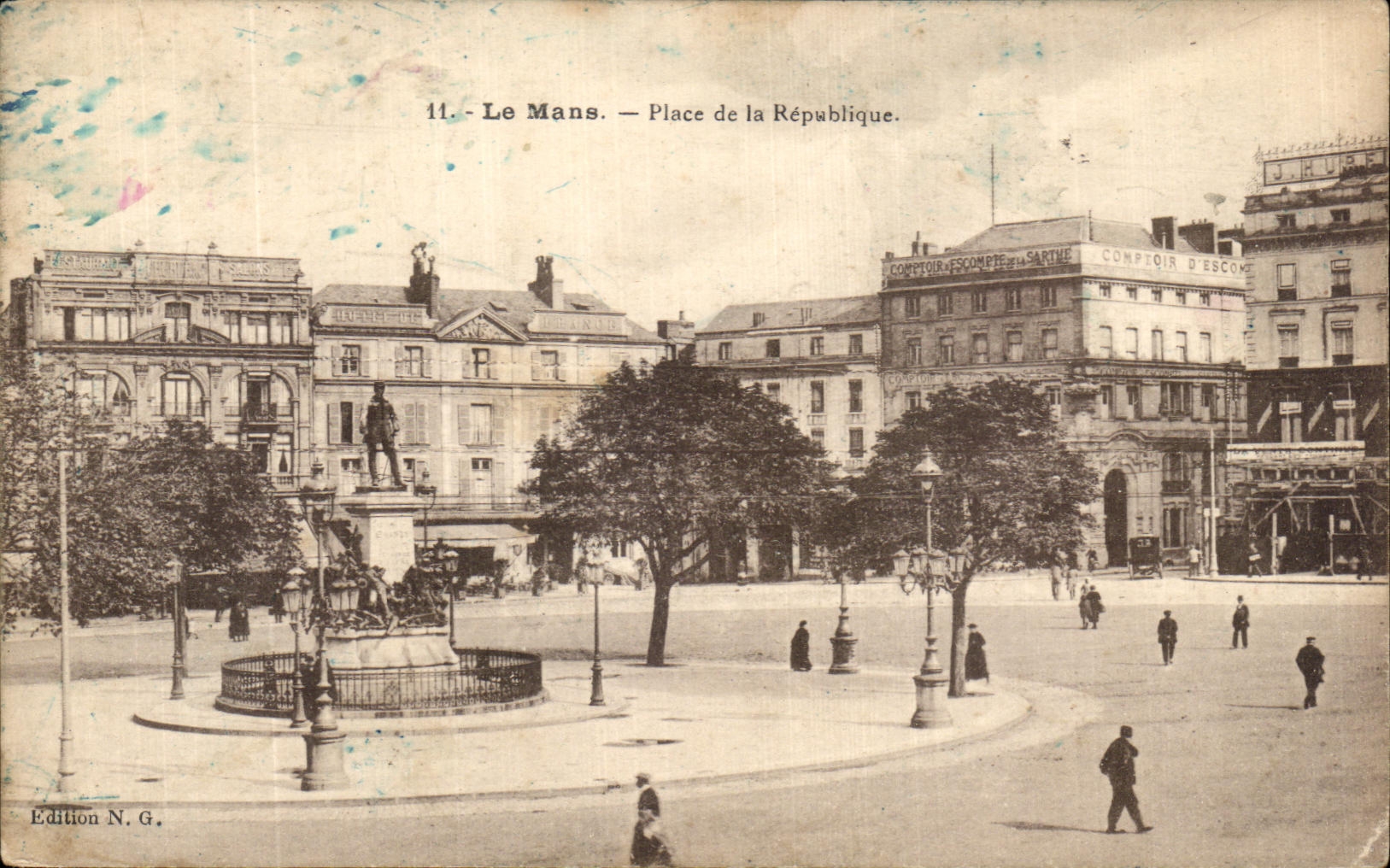 CPA Mans Places Republic