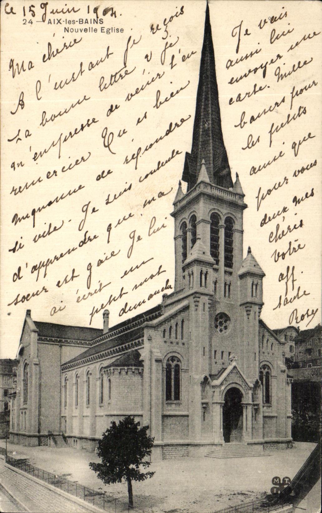 CPA Aix les Bains New Church