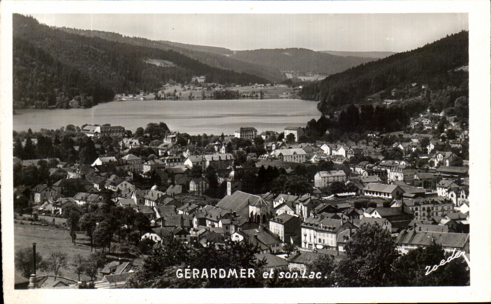CPA Gerardmer and its Lake