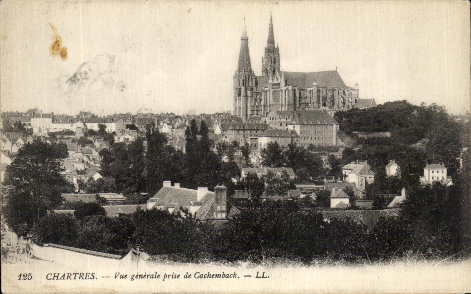CPA Chartres View taken of Cachemback