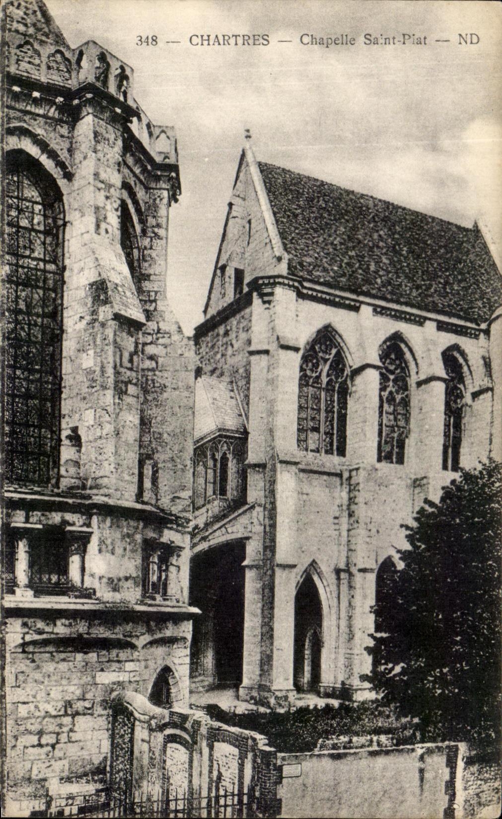 CPA Chartres Vault Saint Piat