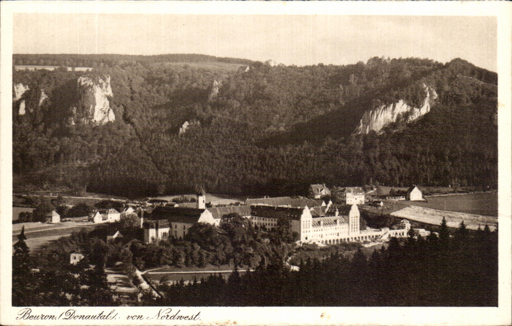 CPA Beuron Donautal von Nordwest