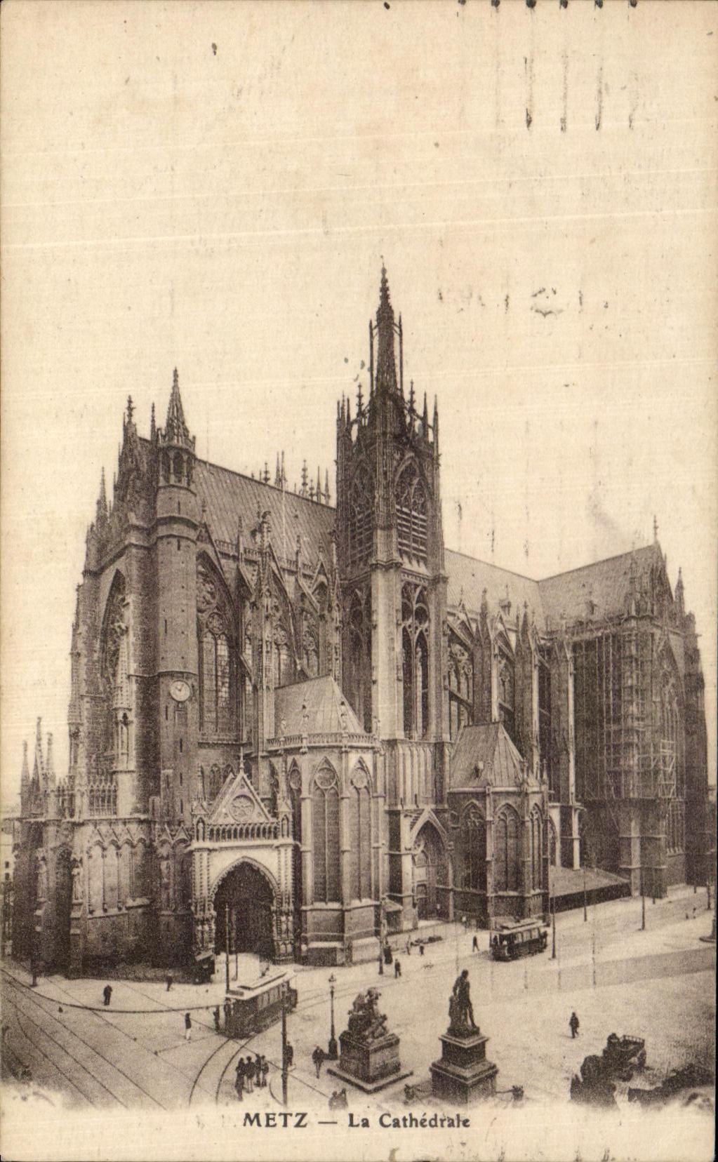 CPA Metz la catedral