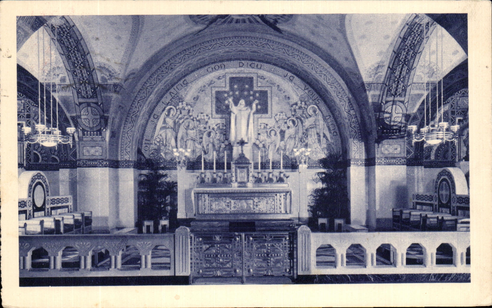 CPA Basilique De Lisieux the Crypt Chorus