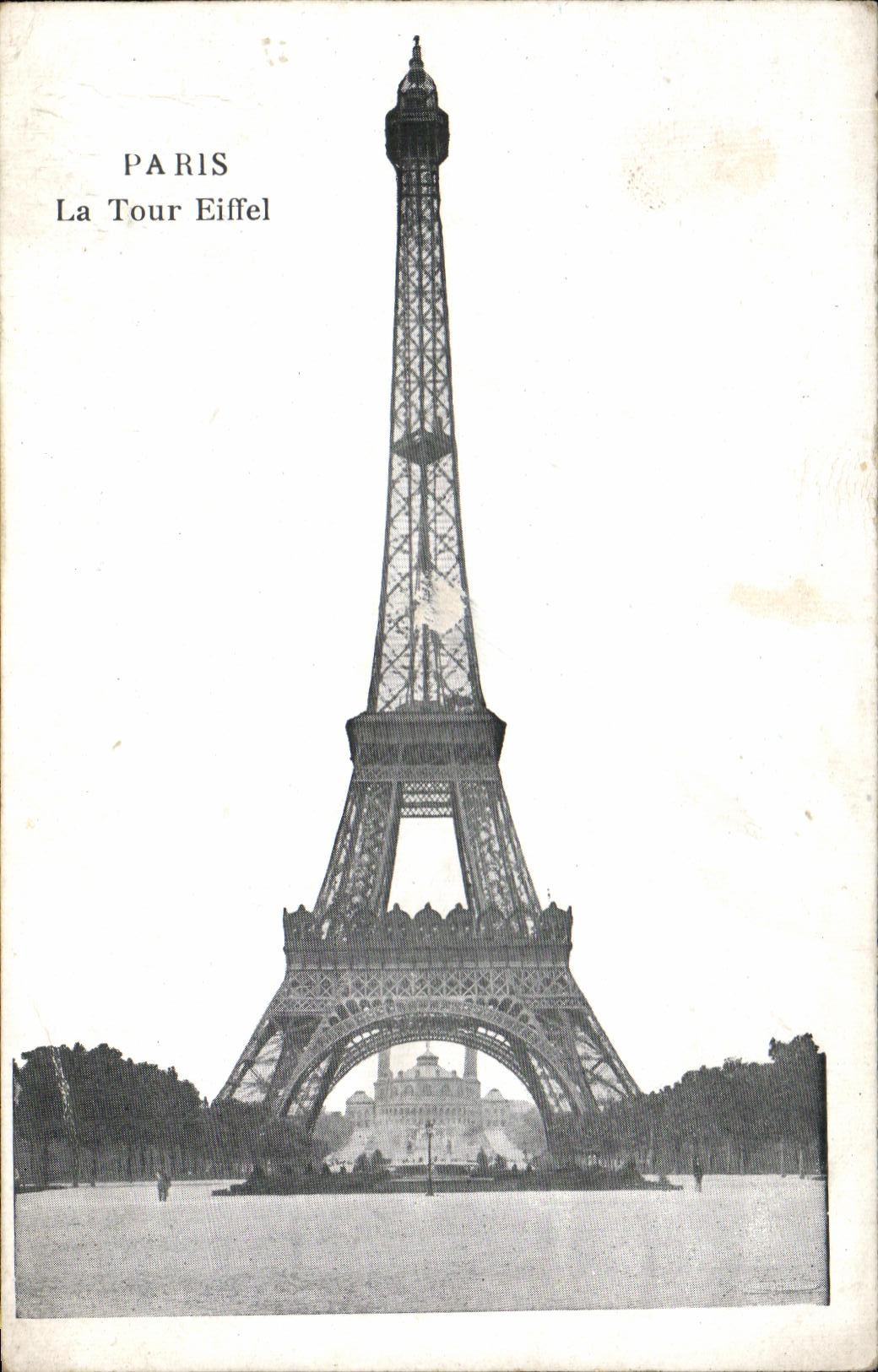 CPA Paris La Tour Eiffel