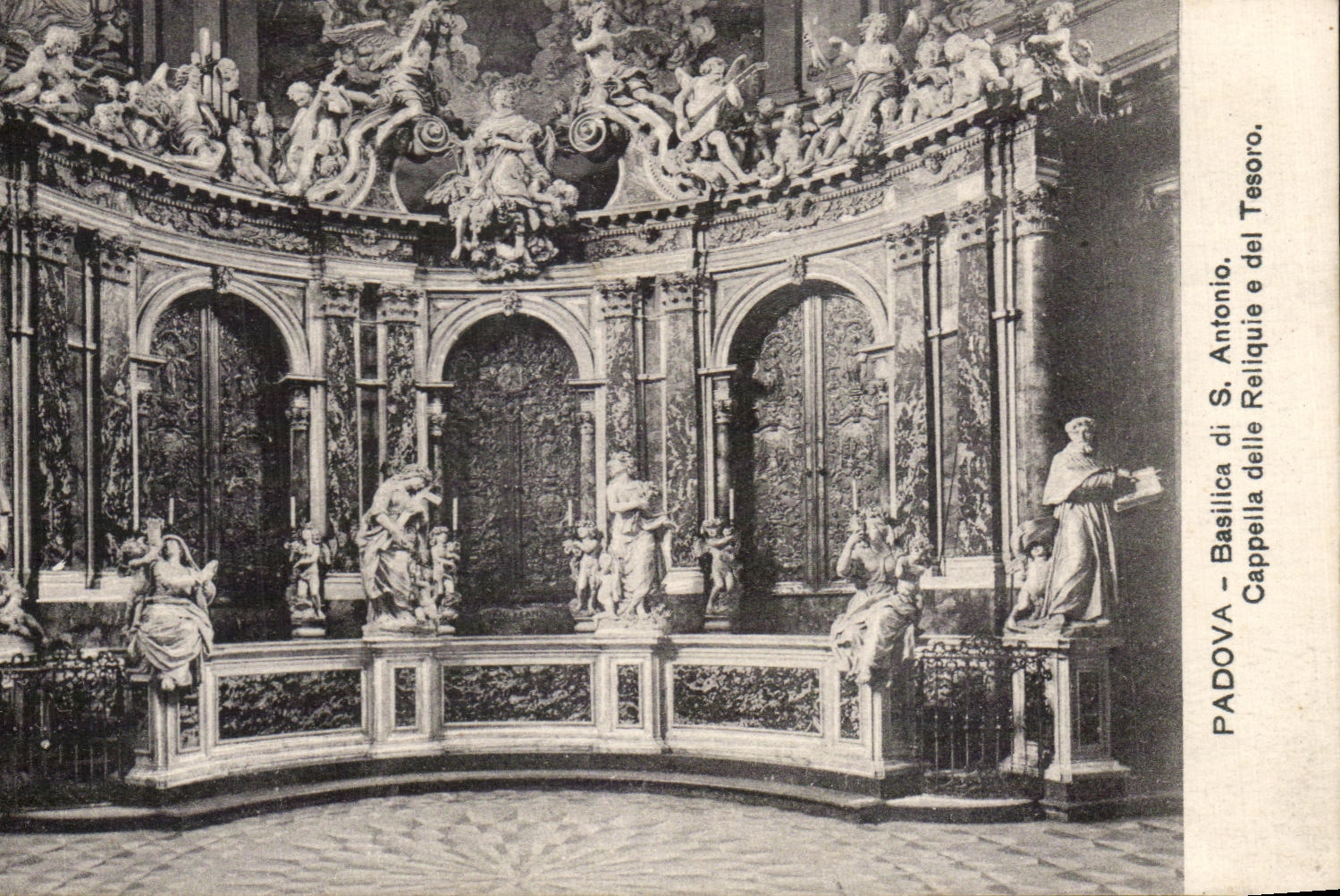 CPA Padova Basilica di S Antonio della Reliquie e del Tesoro