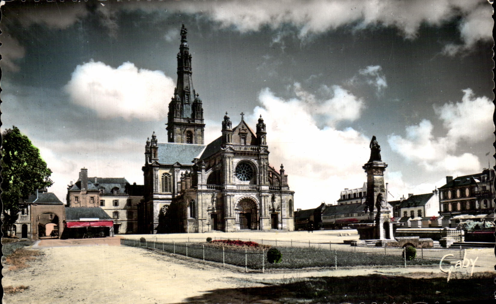 CPA Sainte Anne D' Auray the Basilica
