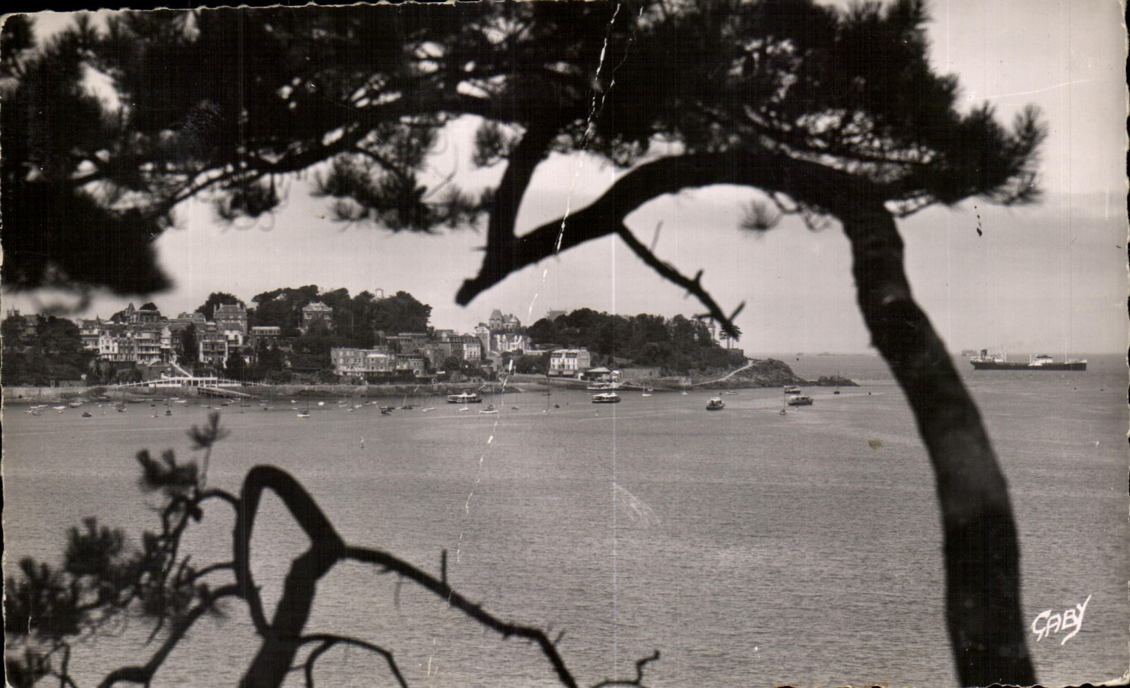 CPA Dinard Seen from of the Viscount On the Point of the Winch