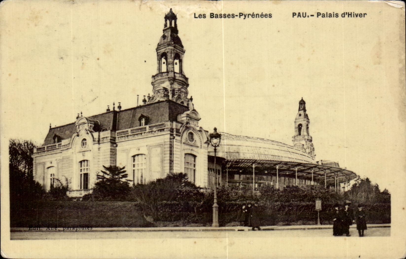 CPA Les Basses Pyrenees Pau Palais d'Hiver
