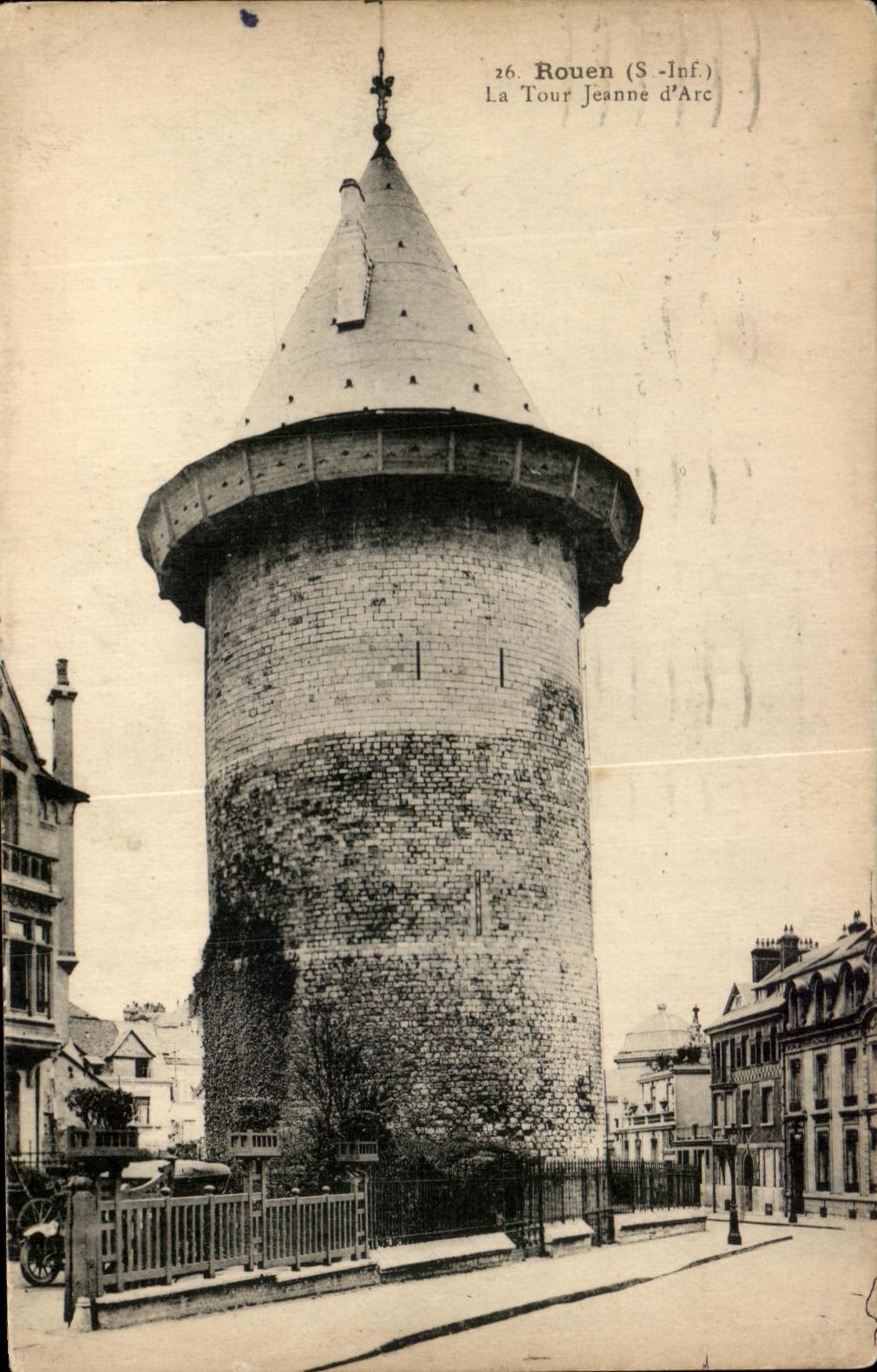 CPA Rouen the Tower Jeanne d' Arc