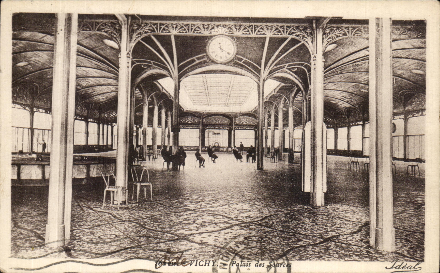 CPA Vichy Palais des Sources
