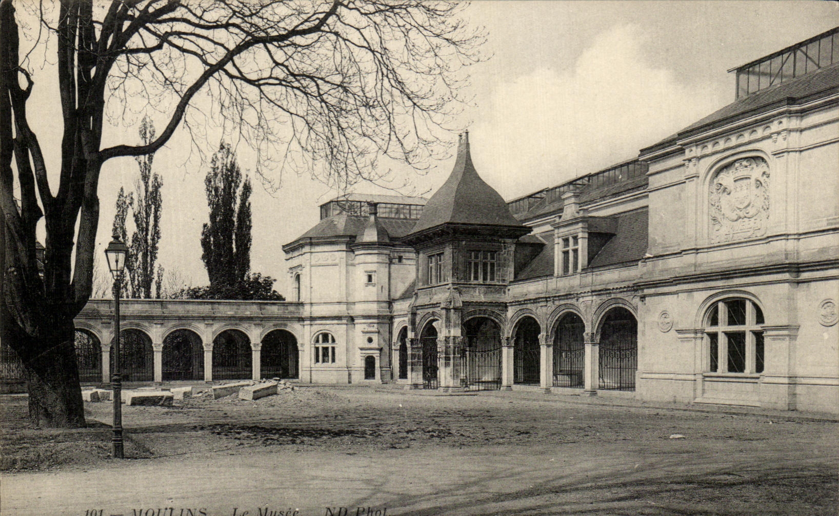 CPA Moulins the Museum
