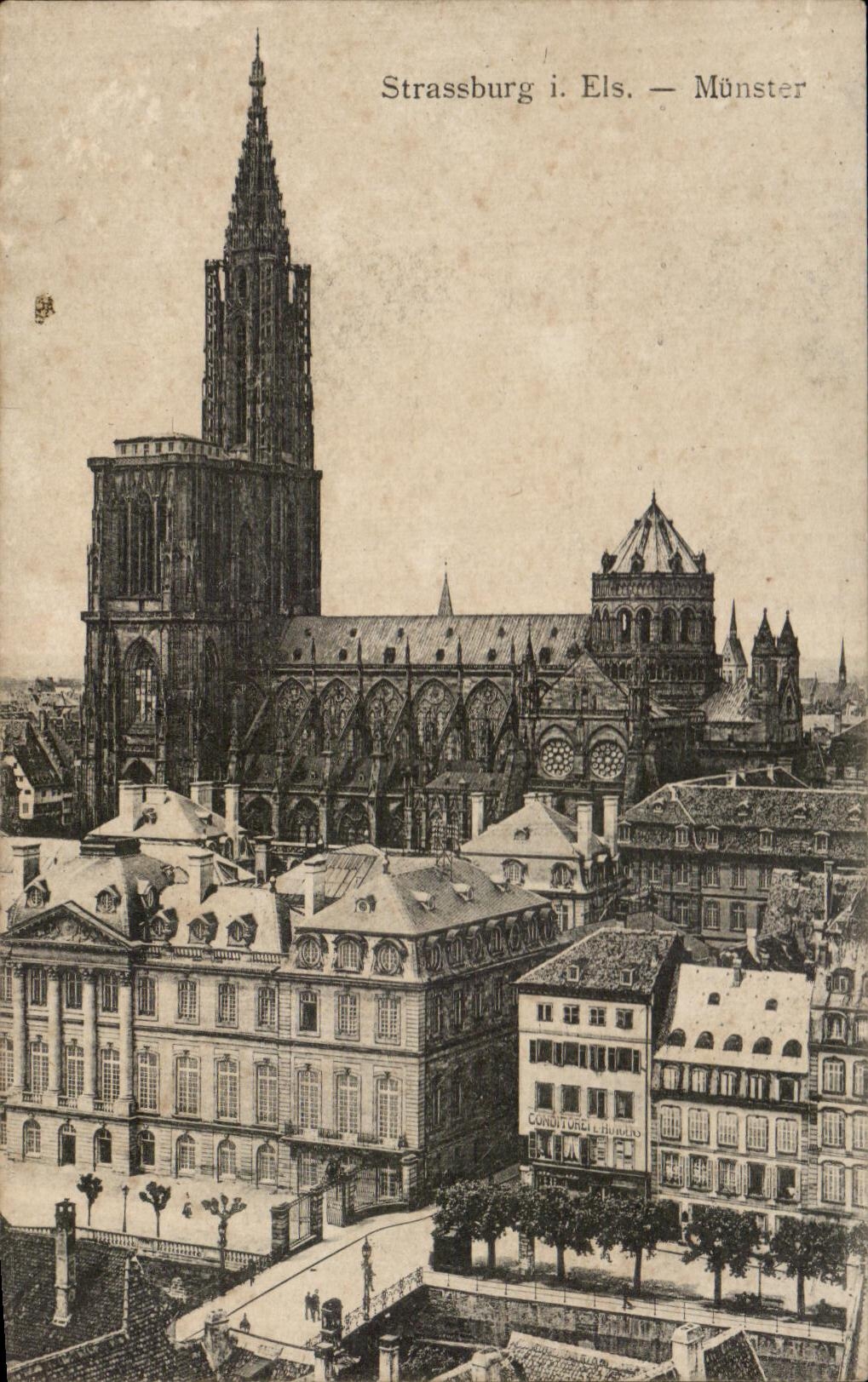 CPA Strasbourg Cathedral