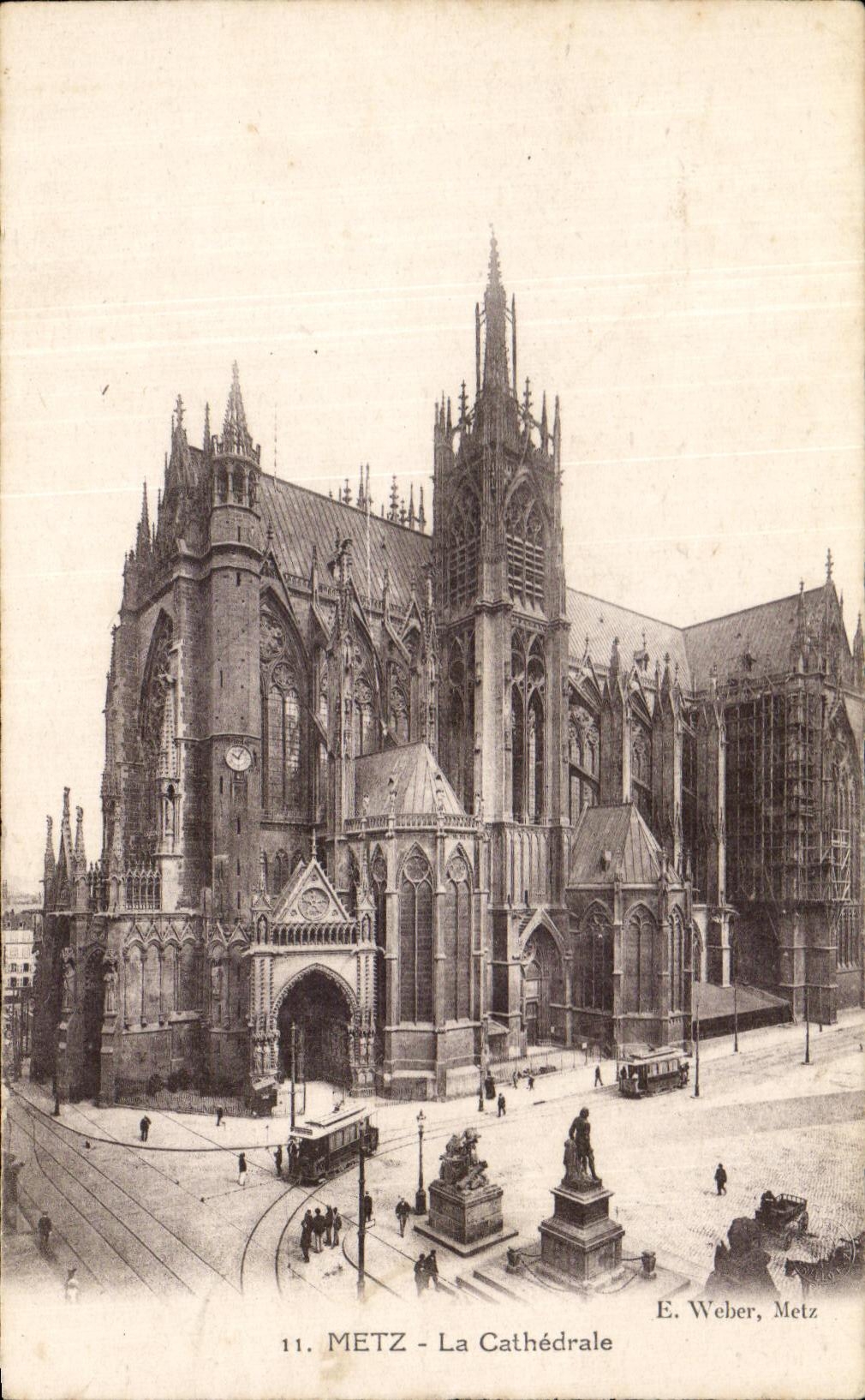 CPA Metz la catedral