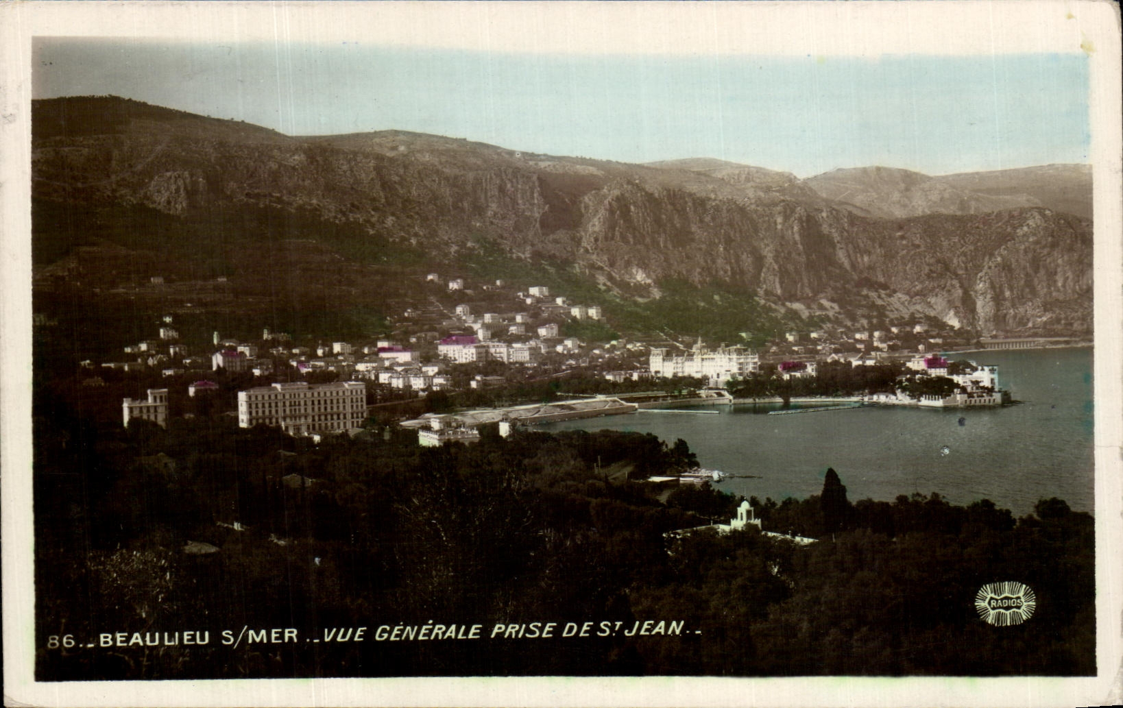 CPA Beaulieu Ser Sea View Prise De St Jean