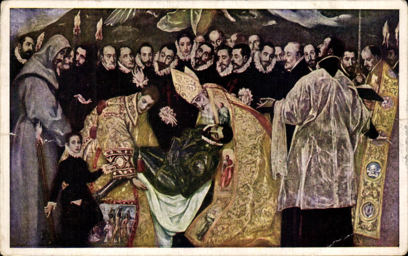 CPA Toledo El Greco Enterrement du comte d'Orgaz