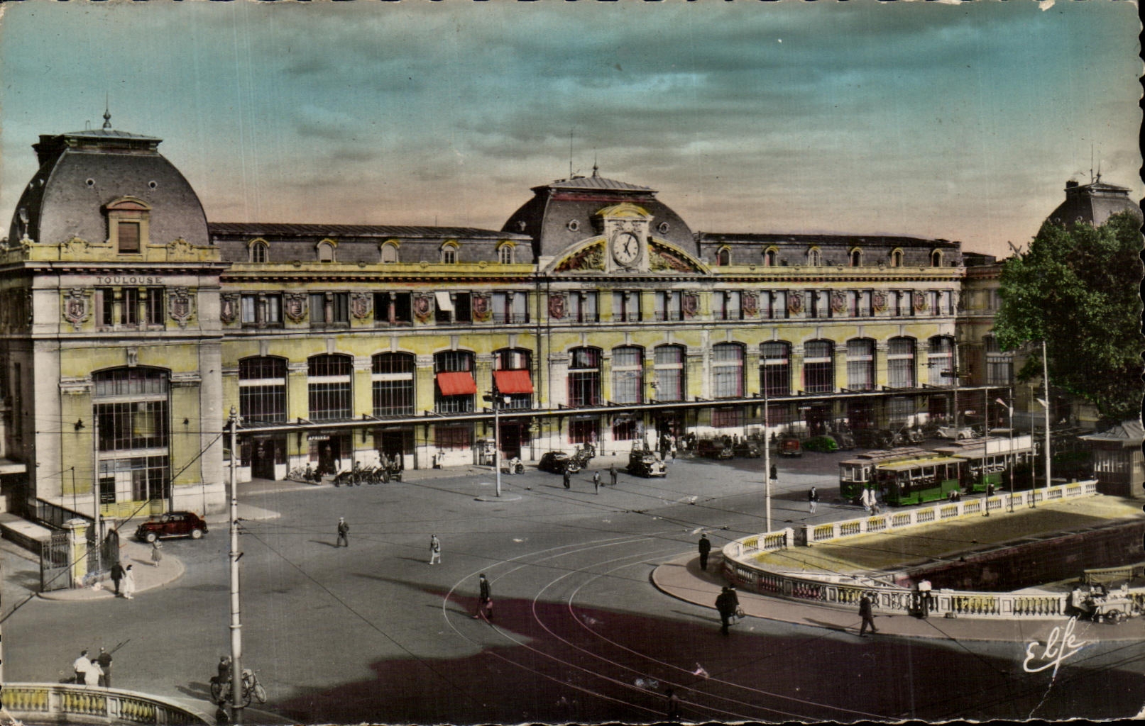 CPA Toulouse La Gare Matabiau