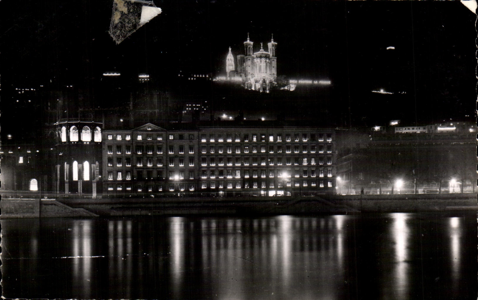 CPA Lyon Illuminations of December