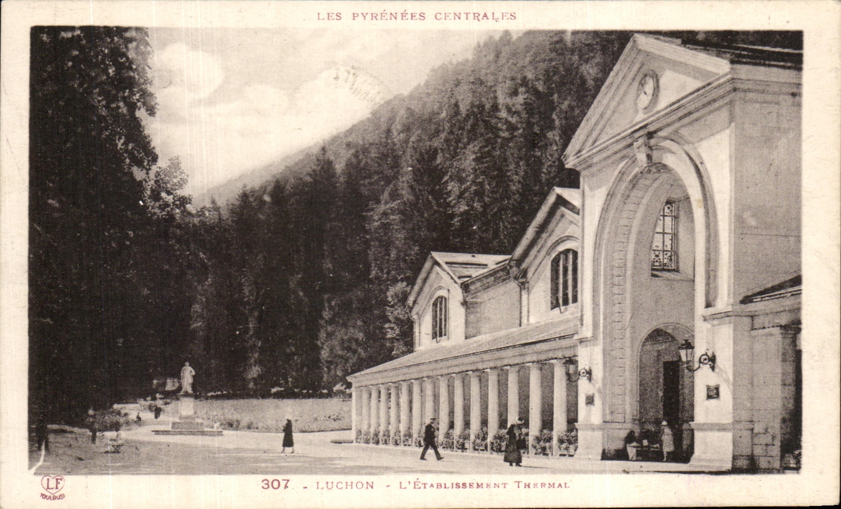 CPA the Central Pyrenees Luchon Hydropathic establishment