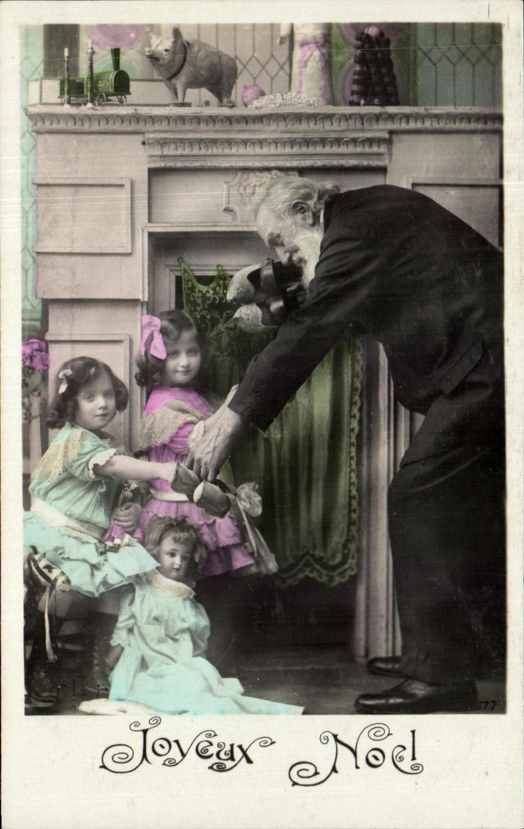 CPA Fantaisie Enfants Noel