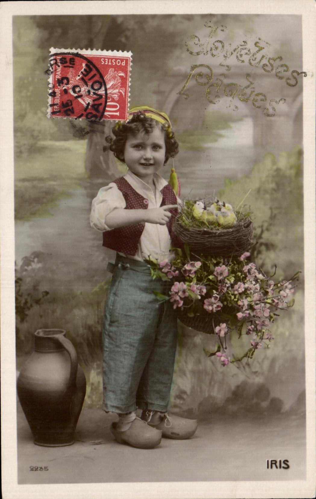 CPA Fantasy Child Easter Boy