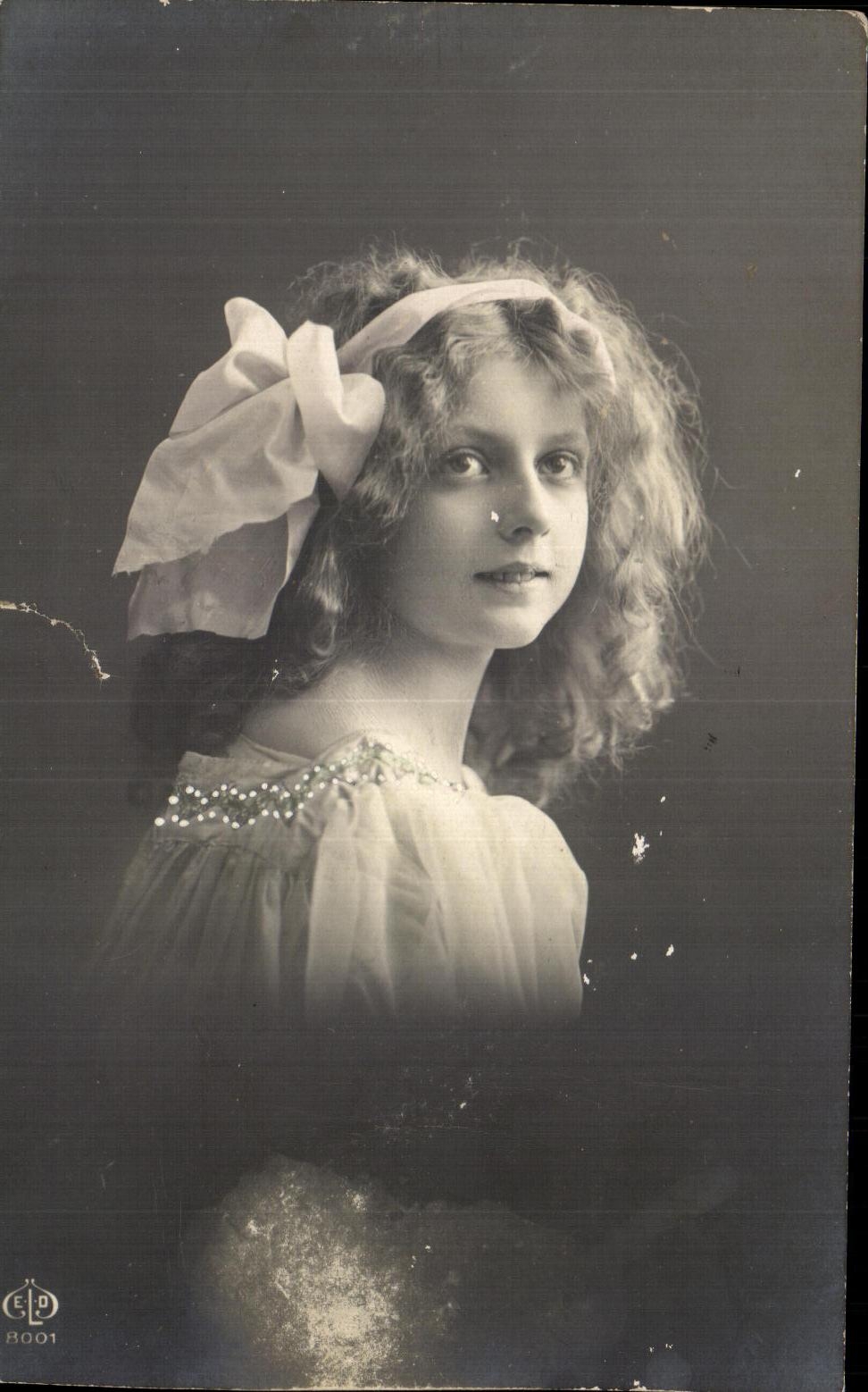 Muchacha del nino de la fantasia de CPA