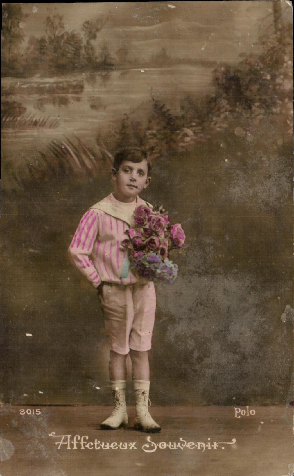 Muchacho del nino de la fantasia de CPA