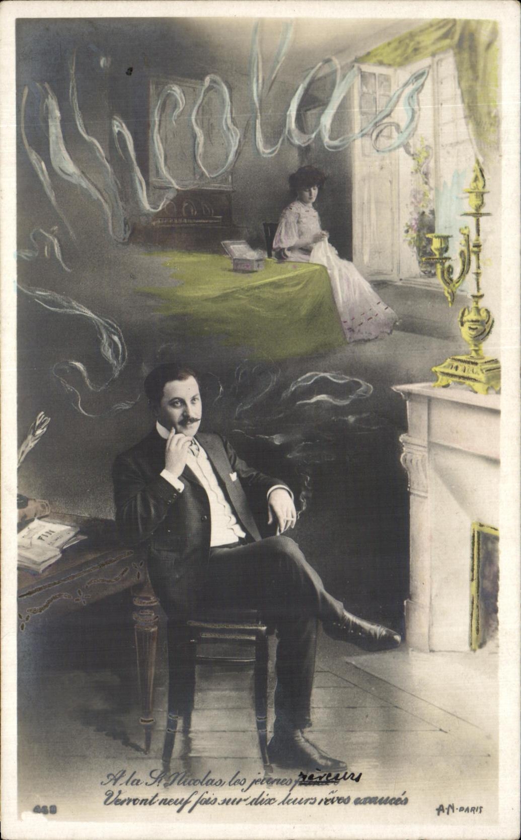 CPA Fantasy Man with the cigarrette Tobacco