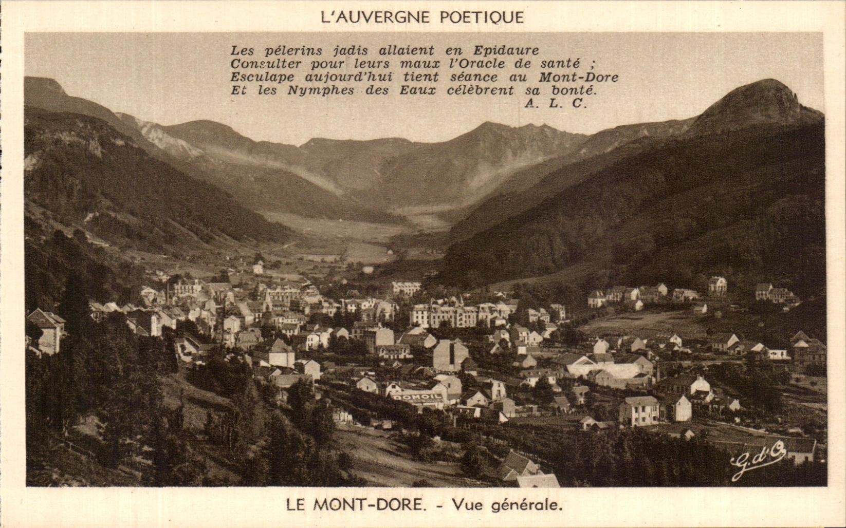 CPA Auvergne Poetique the Mount Gilds