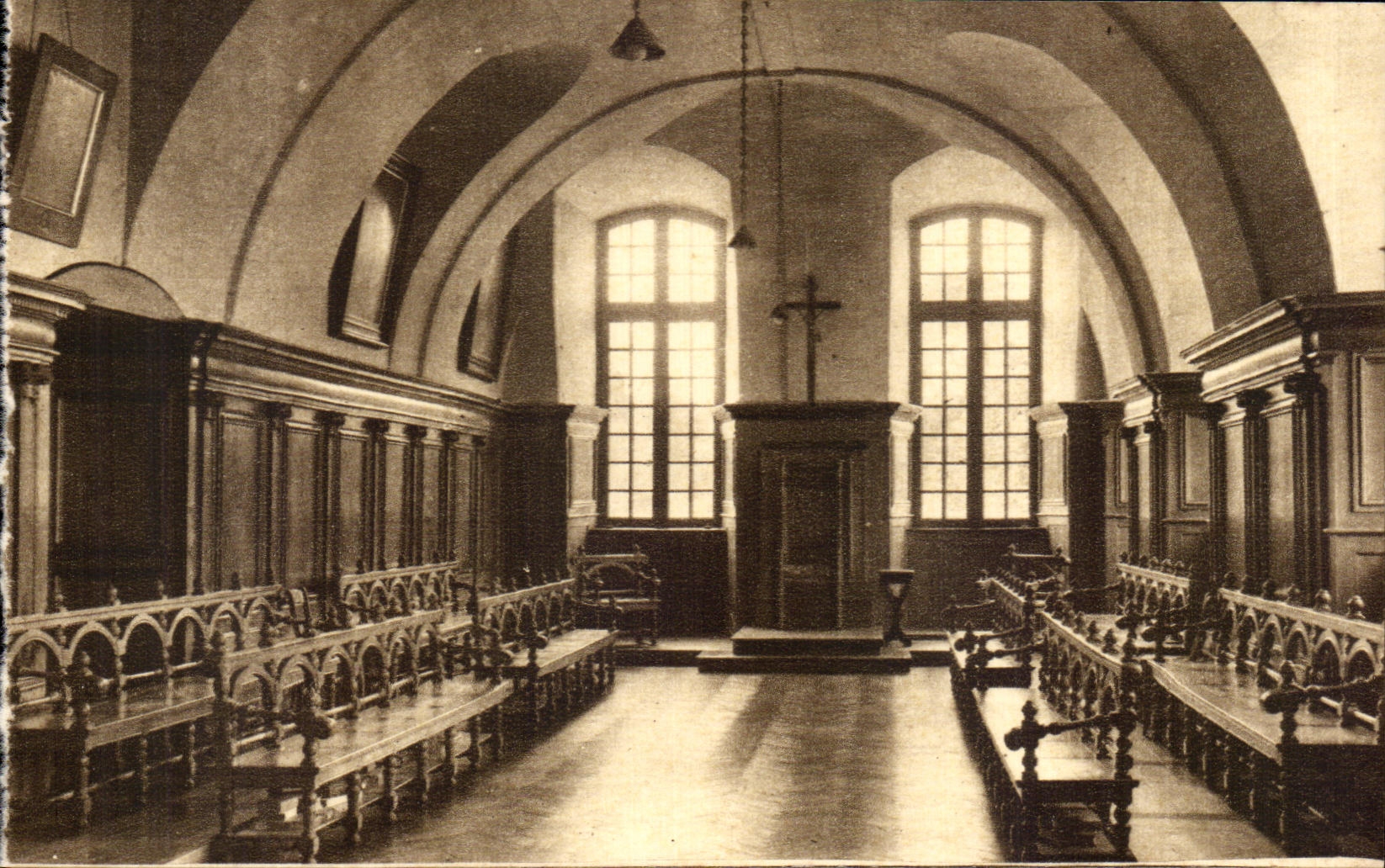 CPA Solesmes Saint Pierre Abbey the Chapter