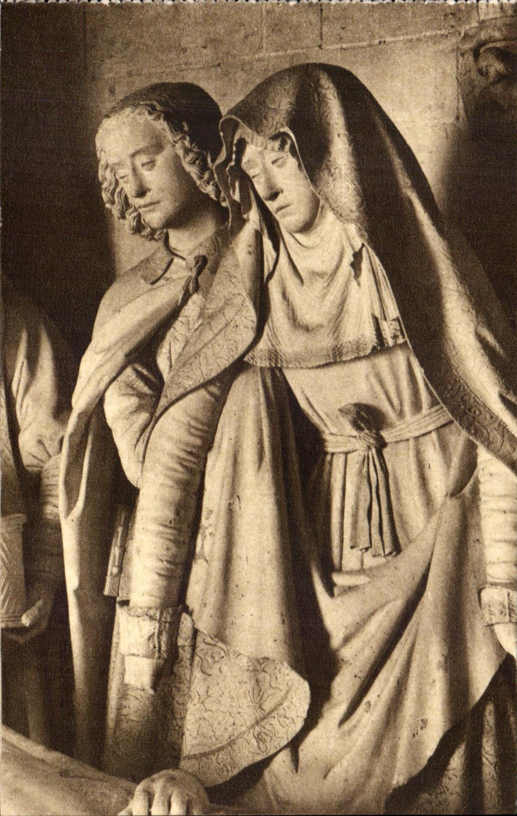 CPA Solesmes Our Lady And Saint Jean